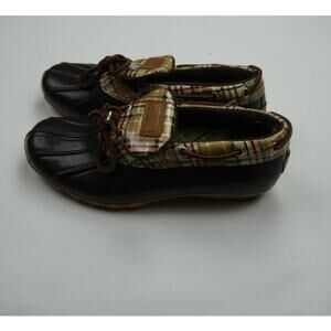 Sperry low top duck boots, rain/snow boots, size: 8